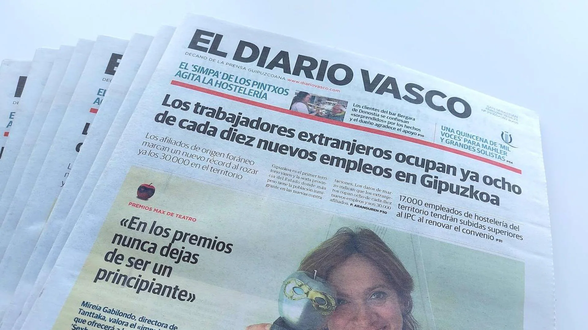 El Diario Vasco Refuerza Su Liderazgo Absoluto En Gipuzkoa Y Suma 22. ...